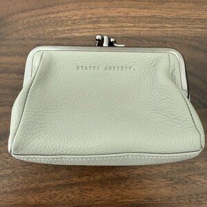 Status Anxiety Leather Volatile Wallet - Gray